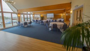 Chichester Yacht Club Upper Deck Banquet Style Meeting Room