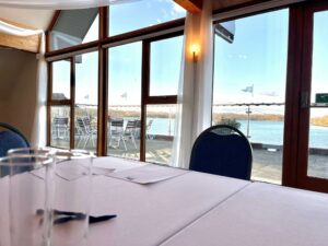 Chichester Yacht Club Meeting Room View from Balcony